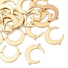 SHEGRACE Brass Connector Charms XGRQ6U891-918G-1