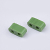 FGB 2-Hole Glass Seed Beads X-SEED-S031-M-047-2