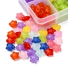 240Pcs 10 Colors Transparent Acrylic Beads MACR-YW0001-89-4