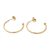 304 Stainless Steel Stud Earring X-EJEW-H134-02B-G-1