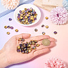 100Pcs 5 Styles Electroplated Glass Bead GLAA-TA0002-95B-6