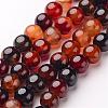 Natural Agate Beads Strands G-D845-02-10mm-1