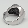 Tarnish Resistant Unique Men's Wide 304 Stainless Steel Finger Rings RJEW-F006-032-3