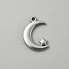 304 Stainless Steel Pendants STAS-WH20010-010B-1