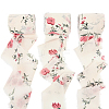 5M Polyester Fringe Flower Printed Ribbon OCOR-WH20006-19A-1