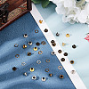 200 Sets 4 Colors Iron Grommet Eyelet Findings SCRA-GF0001-02-4