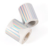 2 Rolls 2 Styles Vinyl Plastic Printable Holographic Stickers OFST-TA0001-11B-1
