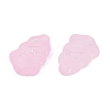 Frosted Transparent Acrylic Beads OACR-P029-04B-05-3