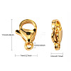 304 Stainless Steel Lobster Claw Clasps LS-STAS-R050-11x7mm-02-2