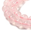 Natural Rose Quartz Beads Strands G-Z047-C03-06-4