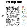 Custom PVC Plastic Clear Stamps DIY-WH0439-0352-2