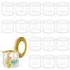 16pcs Transparent Plastic Box with Lid CON-FG0001-13-1