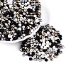 Opaque & Transparent Glass Seed Beads SEED-Q041-06F-1