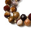 Natural Mookaite Beads Strands G-D105-B04-3