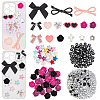 DIY Resin Rhinestone & ABS Plastic & Plastic Cabochons FIND-SC0021-32-1