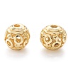 Alloy Hollow Beads PALLOY-P238-12G-RS-2