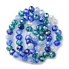 Electroplate Glass Beads Strands EGLA-YW0002-E01-1