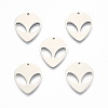 Non-Tarnish 201 Stainless Steel Pendants STAS-N098-117P-2