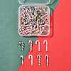 64Pcs 8 Styles Christmas Candy Cane Handmade Polymer Clay Beads CLAY-FS0001-49-6