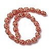 Glass Enamel Beads GLAA-C038-01-2