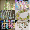 350Pcs 7 Styles Glass Beads GLAA-SC0003-44-7