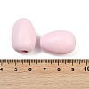 Spray Painted Wood European Beads WOOD-F017-10A-3