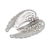 Brass Crystal Rhinestone 3D Hollow Angel Wings Chandelier Component Links KK-A261-05P-2