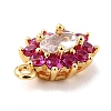 Eco-Friendly Brass Micro Pave Cubic Zirconia Charms ZIRC-C027-12G-01-RS-3