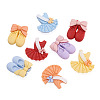 48Pcs 12 Style Resin Cabochons CRES-BY0001-02-2