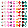 180Pcs 9 Colors Fruits Theme Handmade Polymer Clay Beads CLAY-TA0001-94-2
