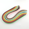 Rectangle 36 Colors Quilling Paper Strips DIY-R041-06-5