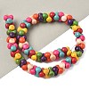 Dyed Synthetic Turquoise Beads G-B147-02-2
