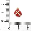 Christmas Alloy Enamel Charms ENAM-F156-01G-08-3