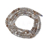 Natural Angelite Beads Strands G-RM2025-D45-2x2mm-3