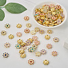 Cheriswelry 260Pcs 13 Style CCB Plastic with Rhinestones Cabochons FIND-CW0001-10-6