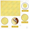 34 Sheets Self Adhesive Gold Foil Embossed Stickers DIY-WH0509-003-3