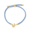 Adjustable Nylon Cord Bracelets BJEW-C096-01G-10-4