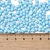 6/0 Opaque Baking Paint Glass Seed Beads SEED-M012-02A-13-4