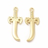Rack Plating Alloy Pendants LS-PALLOY-E025-17G-1