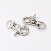 Alloy Swivel Lobster Claw Clasps PALLOY-WH0066-32P-1