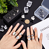 304 Stainless Steel Cuff Rings RJEW-PH01323-3