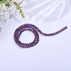 1 Strand Natural Lepidolite/Purple Mica Stone Beads Strands G-ME0001-35-4
