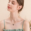 100Pcs Light Gold Plated Alloy Enamel Pendants ENAM-AR0001-75-7