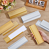 20Pcs 2 Colors Aluminium Alloy Commodity Label Display ODIS-NB0001-59-3