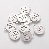 201 Stainless Steel Charms STAS-Q201-T186-1