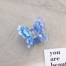 Butterfly Acrylic Claw Hair Clips PW-WG49228-01