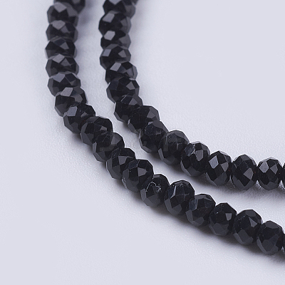 Opaque Solid Color Glass Bead Strands LS-GLAA-F076-A14-1