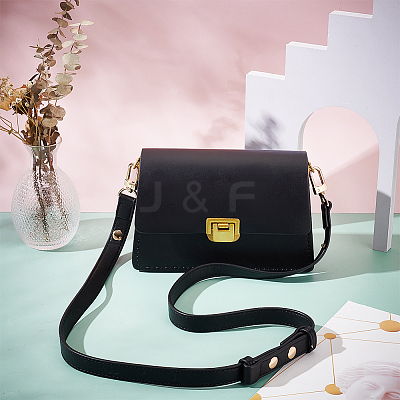 Adjustable PU Imitation Leather Bag Straps PURS-WH0005-50KCG-1