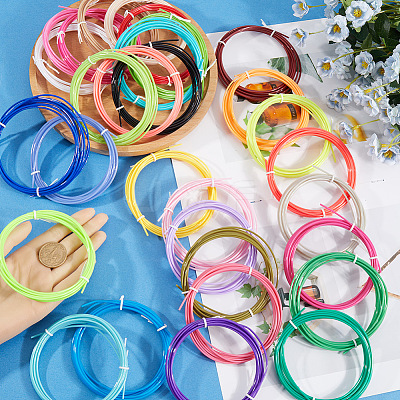 30 Bundles 30 Colors 3D Printing Pen Filament DIY-WH0021-40-1