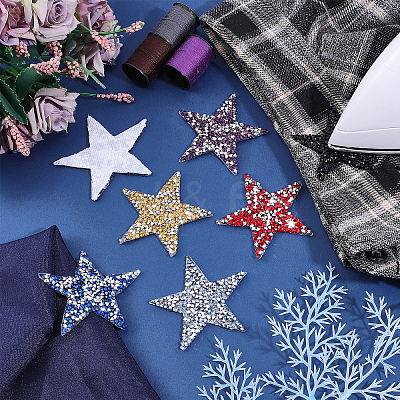 28Pcs 14 Style Plastic Clothing Patches FIND-NB0002-01-1